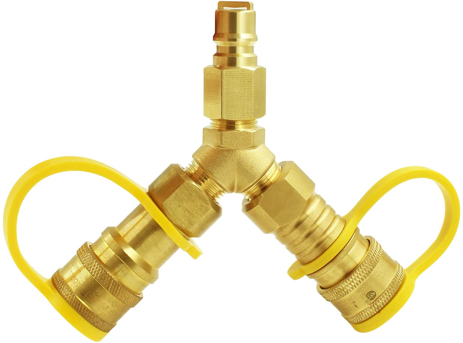 Amazon.com : MCAMPAS 3/8'' Quick Connect Y Splitter Adapter for LP